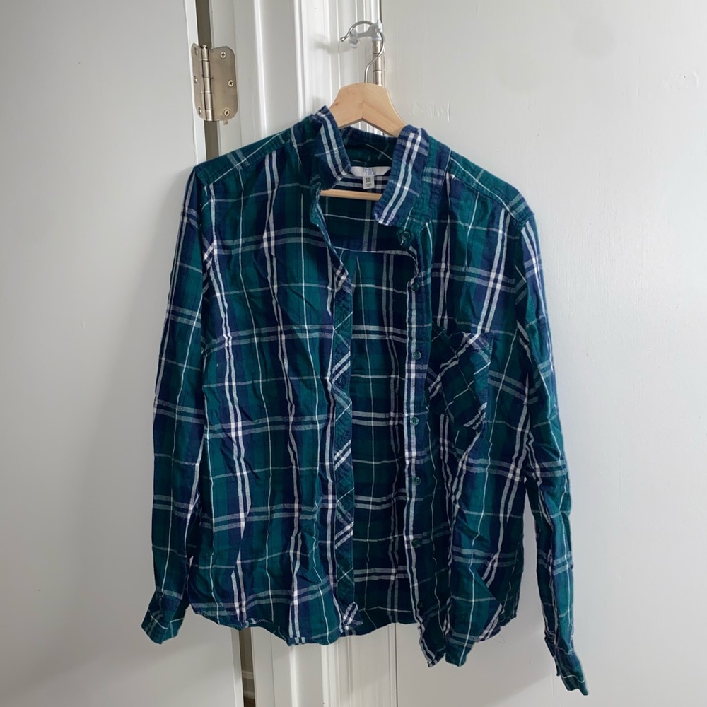 Checkered Oversized Flannel